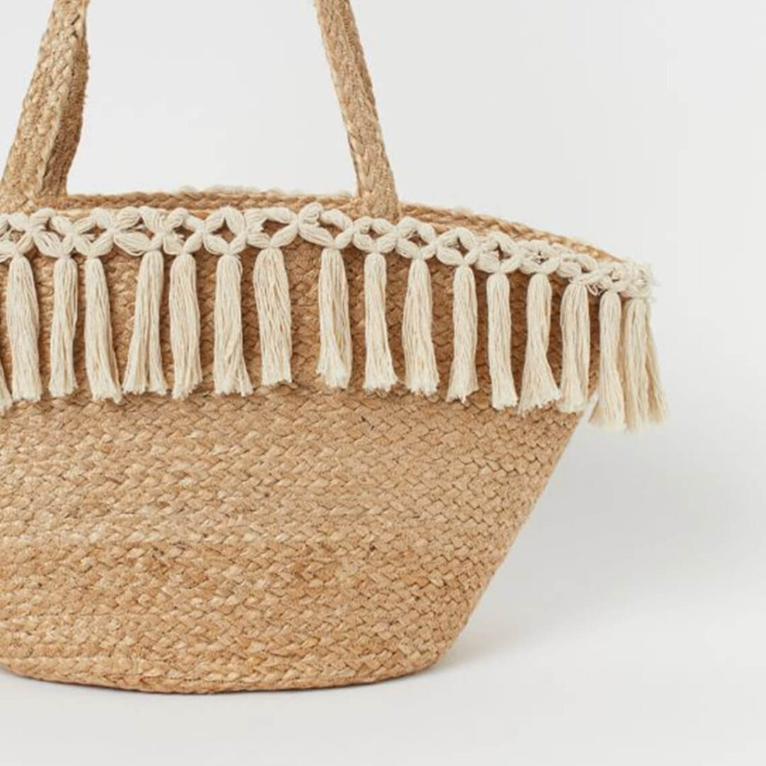 Tasseled Beach Bag - Image 3